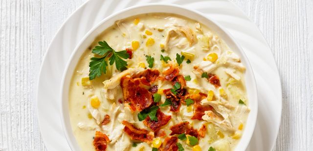 Receita de frango com milho cremoso