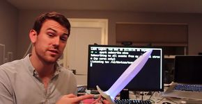‘Espada Hobbit’ brilha quando encontra wi-fi aberto