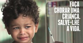 Ação usa choro de crianças para promover cuidados com a saúde