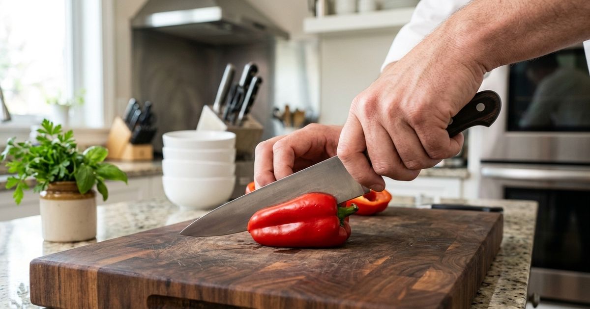 Todos ficam admirados ao descobrir como segurar a faca de cozinha ...