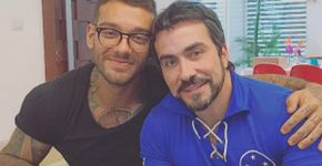 Com foto, Fábio de Melo se ‘vinga’ de Lucas Lucco e fãs adoram