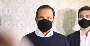 Doria anuncia que testou positivo para a covid-19 pela segunda vez