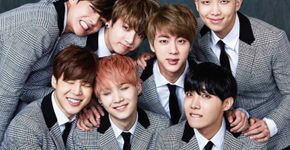 Membros do grupo de k-pop BTS falam de seus cuidados com a pele