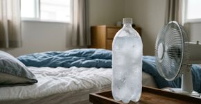 O truque alemão para refrescar o quarto sem precisar de ar condicionado: precisa apenas de uma garrafa