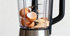 Como afiar as lâminas do liquidificador usando casca de ovo