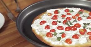 Diferente e saborosa: aprenda a fazer pizza de ricota
