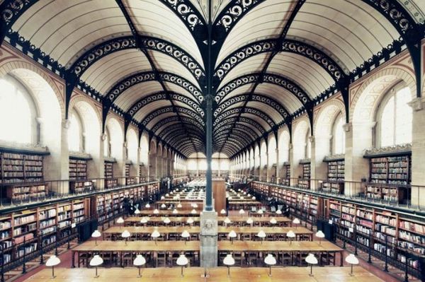 Biblioteca de Sainte Genevieve - Paris
