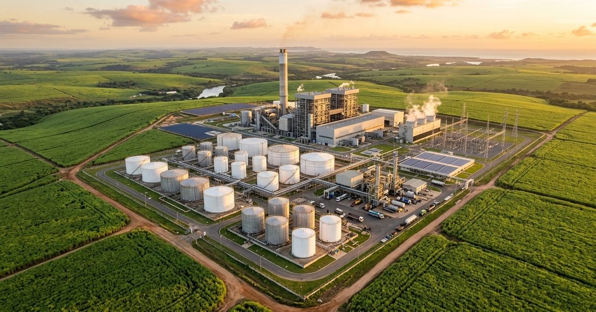 O Brasil muda o setor energético com um motor de 100 toneladas que funciona apenas com bioetanol feito a partir da cana-de
