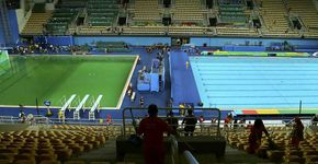 A piscina ficou verde nas Olimpíadas do Rio… por quê?
