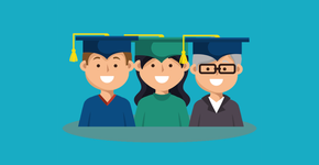 Qual a média de idade dos alunos de cada curso?
