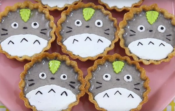 Doces japoneses: torta Totoro