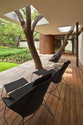 As casas unem o moderno com a natureza (Imagem: Report)