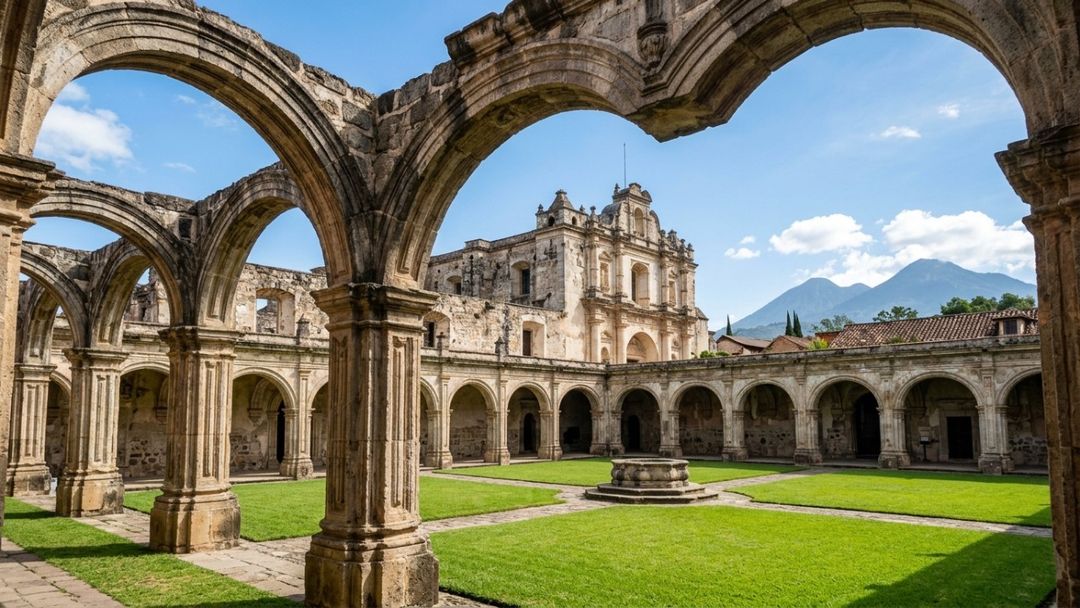 Os terremotos de 1773 transformaram a antiga capital e congelaram seu traçado urbano no tempo.
