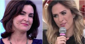 Tatá Werneck leva fora ao vivo de Fátima Bernardes