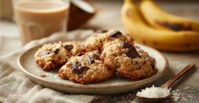 Lanche rápido: Biscoitos de banana sem farinha para fazer em 15 minutos