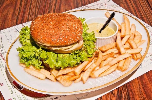 Hambúrguer vegano
