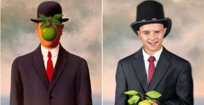 Crianças com Down recriam obras de arte famosas