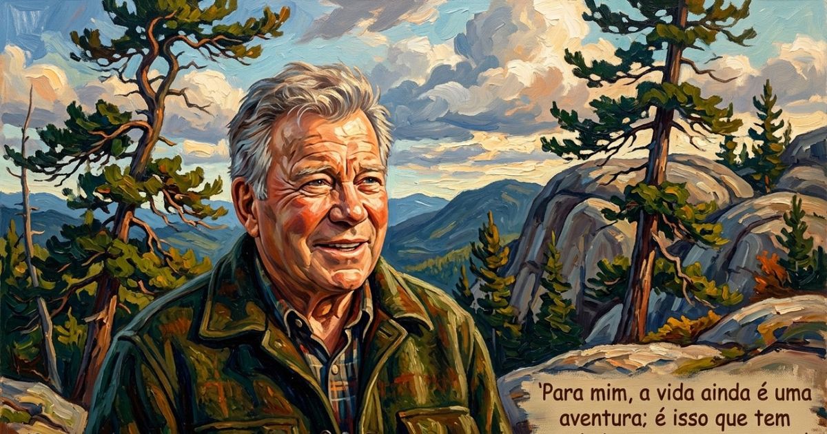 William Shatner, aos 95 anos, sobre continuar aceitando experiências novas: “Para mim, a vida ainda é uma aventura; é isso que tem ajudado a me manter jovem”