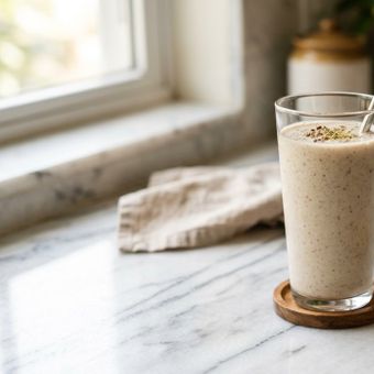 Featured mobile: Ragi, amêndoas e cardamomo: o smoothie indiano rico em ferro que transforma esse pequeno grão em uma bebida nutritiva para começar o dia