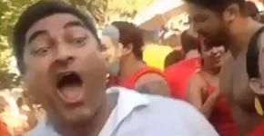 Zeca Camargo ‘pira’ ao som de Nirvana no Carnaval de Olinda