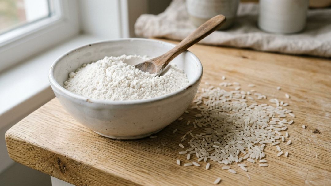 A máscara caseira com amido natural proporciona uma leve esfoliação e maciez imediata à pele.