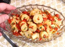 Featured side: Palmito marinado: receita fácil e aromática para servir como entrada ou acompanhamento