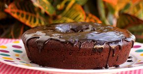 Bolo de chocolate: integral, fofo e delicioso