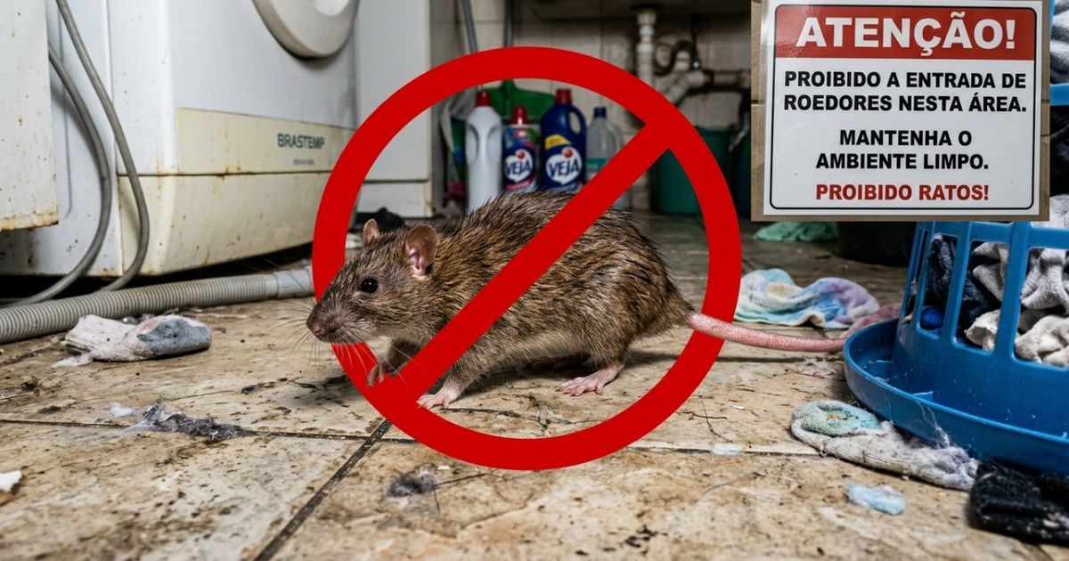 Veterinários recomendam que os tutores recolham a ração antes de dormir porque cada vez mais ratos estão se aproximando sorrateiramente das áreas de serviço
