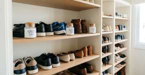 Como se livrar do cheiro de um armário de sapatos com itens domésticos