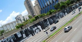 Eduardo Kobra faz mural em Moscou inspirado em bailarina russa