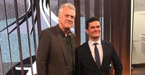 Erros de português de Moro no  programa de Pedro Bial viram piada