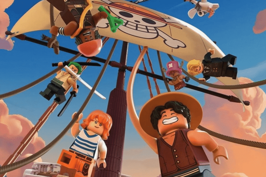 “Lego One Piece: a série” leva Luffy e sua tripulação a uma aventura perigosa em busca do One Piece (Imagem: Reprodução digital | The LEGO Group, Shueisha, Atomic Cartoons e Netflix)