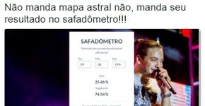 Safadômetro: fizeram um teste para dizer o quanto você é anjo ou vagabundo