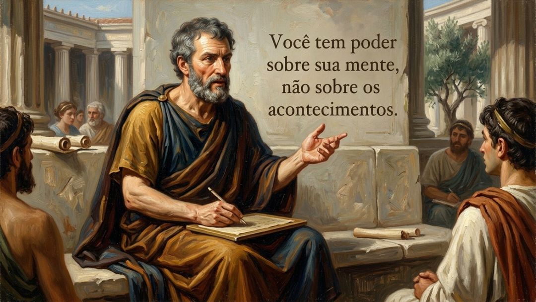O sofrimento surge da forma como interpretamos os fatos e não dos acontecimentos externos.