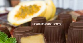 Trufa feita com copinho descartável de café