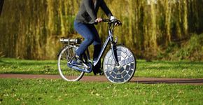 Holanda cria protótipo de bicicleta com painel solar na roda