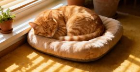 Seu gato dorme enrolado ou de barriga para cima? Veja o que cada posição pode revelar