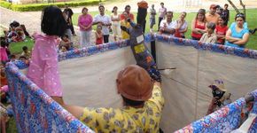 Mamulengo da Folia na Praça dos Bonecos