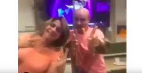 Dancinha do Queiroz, amigo de Bolsonaro, em ritmo deboche.
