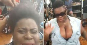 Jojo Todynho raspa a cabeça e imita cena de ‘Laços de Família’