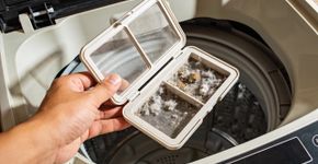 Limpar o filtro da máquina de lavar faz mais diferença do que parece