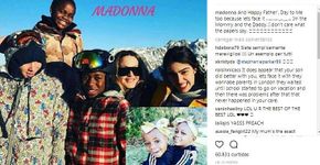 Madonna ironiza ao desejar ‘feliz dia dos pais’ para si mesma