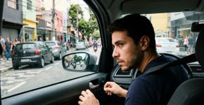 Motorista abre a porta do carro sem olhar o retrovisor, ciclista bate contra ela e sofre fraturas; um movimento de poucos segundos pode resultar em cobrança de tratamento, conserto da bicicleta e indenização por danos morais
