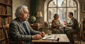 Uma reflexão instigante de Albert Einstein: “A paz não pode ser mantida pela força; ela só pode ser alcançada através da compreensão.”
