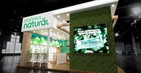 Natalia Beauty marca presença Naturaltech 2022