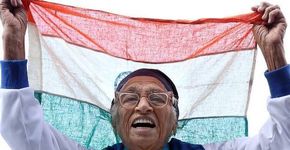 Atleta de 101 anos ganha 17ª medalha em competição para idosos