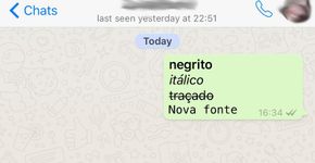 WhatsApp é atualizado com nova fonte; saiba como usar