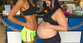 Imagens de mulheres grávidas com o mesmo tempo de gestação viralizam na web