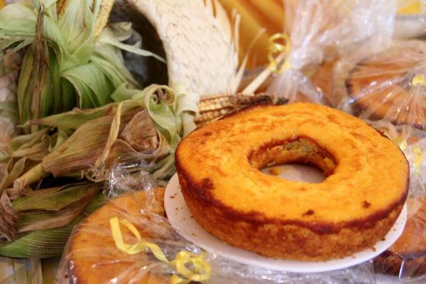 Bolo de milho. Foto: Divulgação