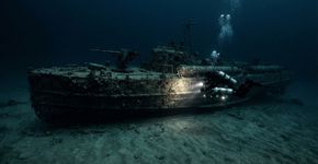Depois de 13 anos de busca, pesquisadores encontram barco da Segunda Guerra Mundial a 96 metros de profundidade